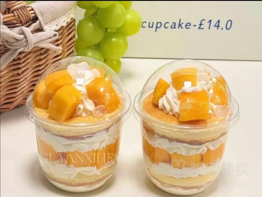 Creamy Fruit Cupcake - Corporate Website