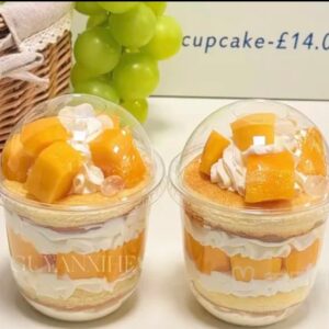 Creamy Fruit Cupcake