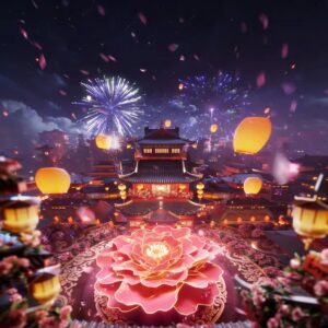 Blossom Over Ancient City(古城的繁花盛景)