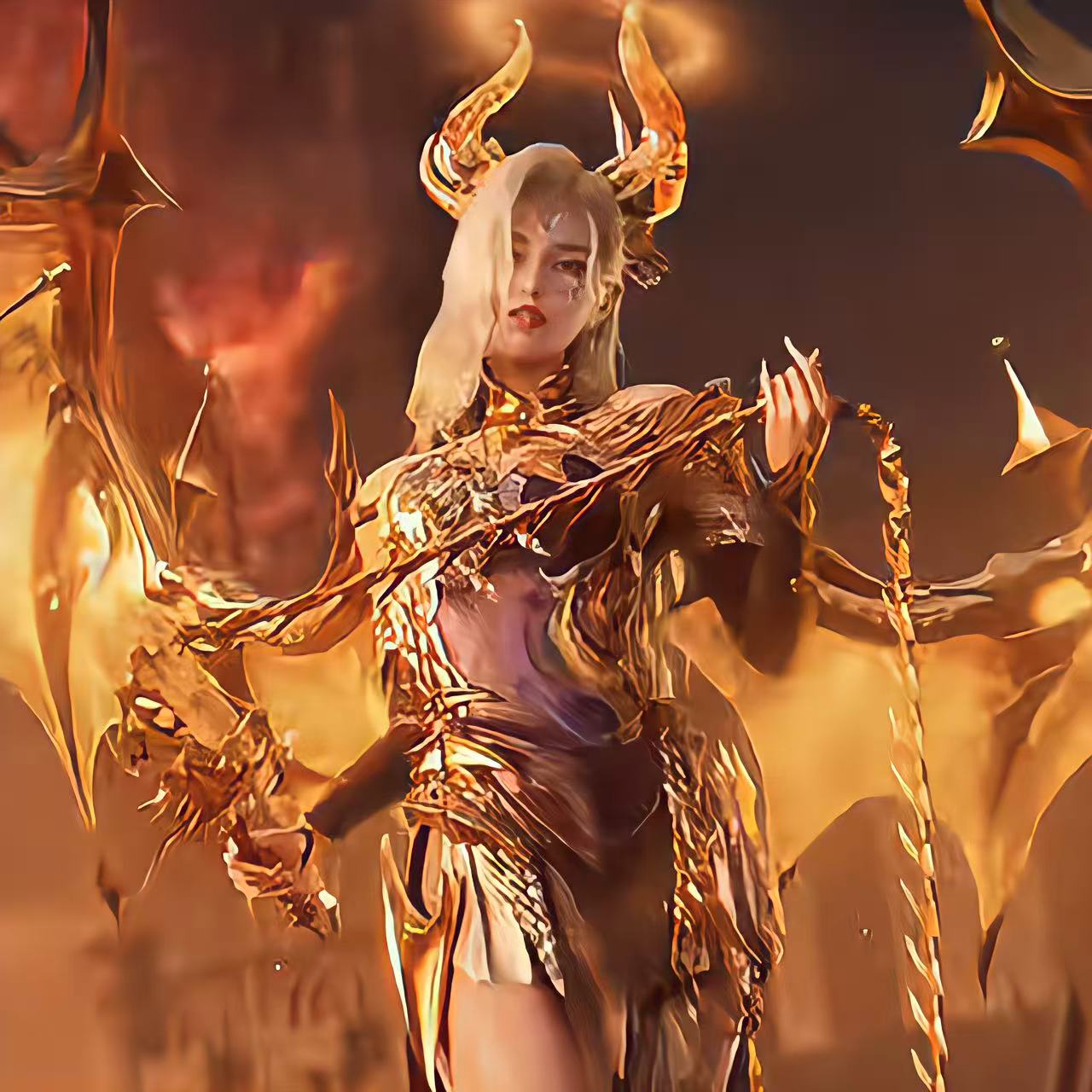 The Supreme Golden Dragon Valkyrie(黄金至尊巨龙女武神)