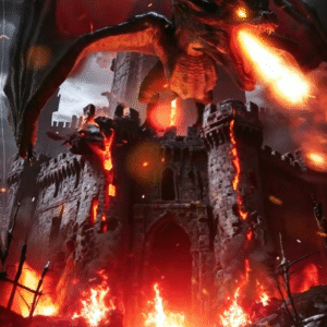 Dragonfire Scorches the Castle（龙焰焚城）