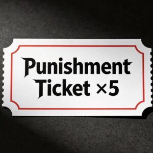 Penalty ticket *5
