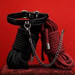 Double red rope dance