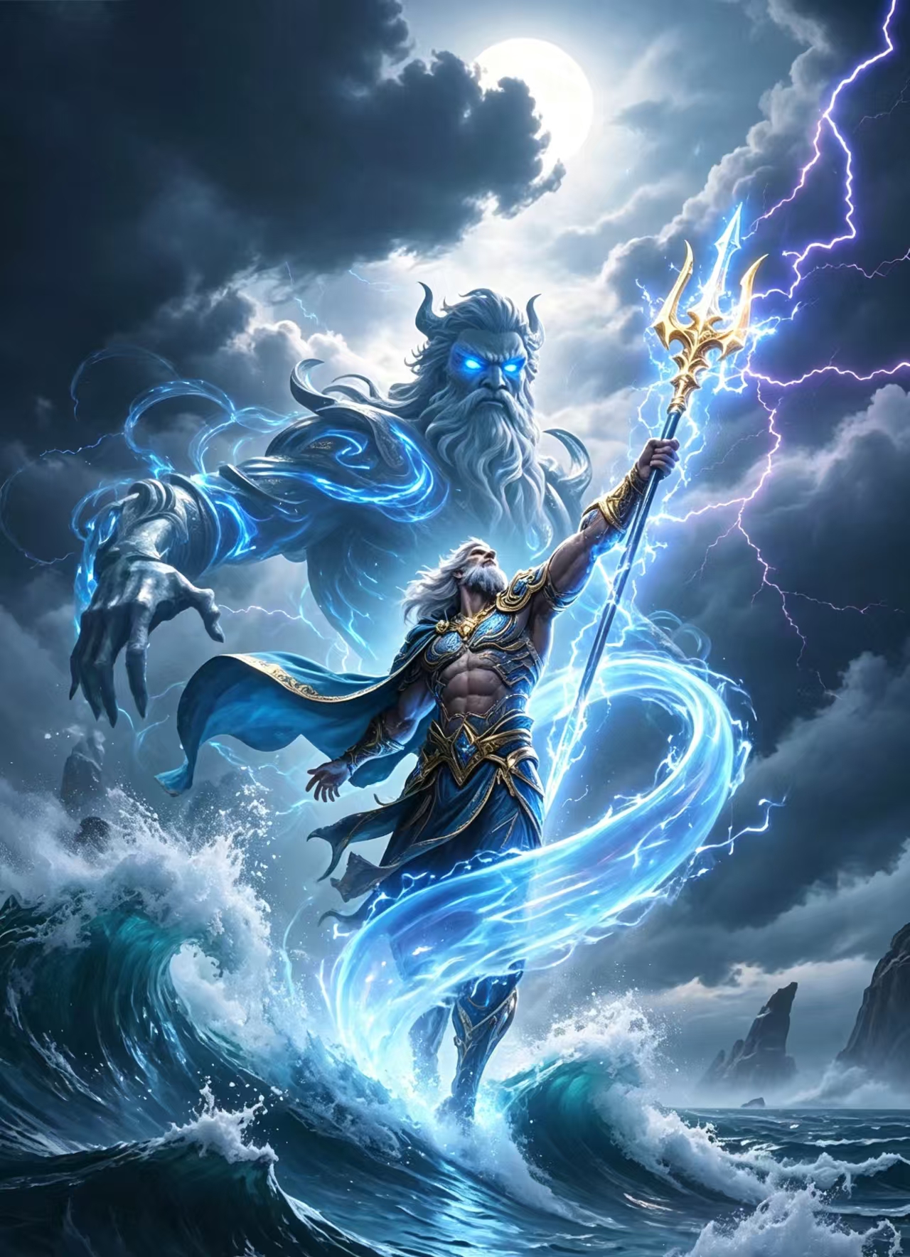 Poseidon God of the sea(海神波塞冬)