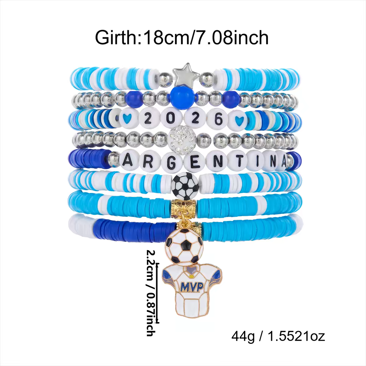 A.(A).The World Cup Football Bracelet(世界杯足球手链)